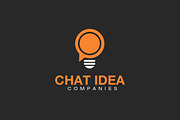 Chat Idea Logo, a Branding & Logo Template by CAIRON CREATIVESTUDIO (Thumbnail 2 of 5)