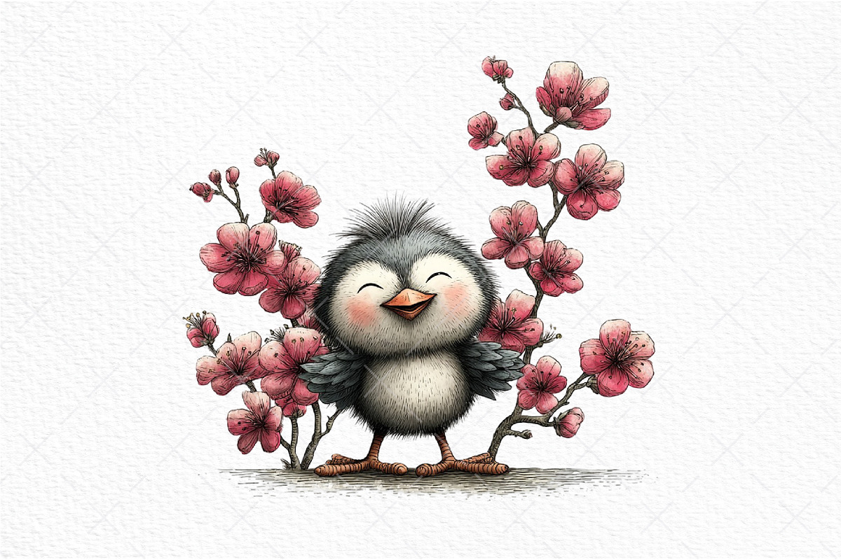 Whimsical Spring Clipart, an Illustration by Craft Nest (Photo 9 of 11)