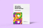 US Letter Hardcover Book Mockup, a Books & Magazine Mockup by Illusiongraphic (Thumbnail 2 of 29)
