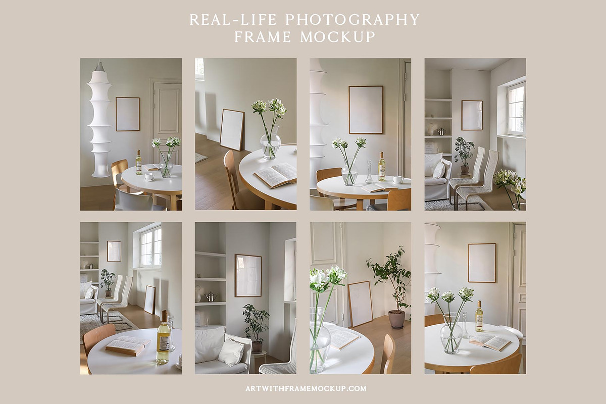 20 Scandinavian Living Room Mockup, a Product Mockup by ArtwithFrame (Photo 11 of 13)
