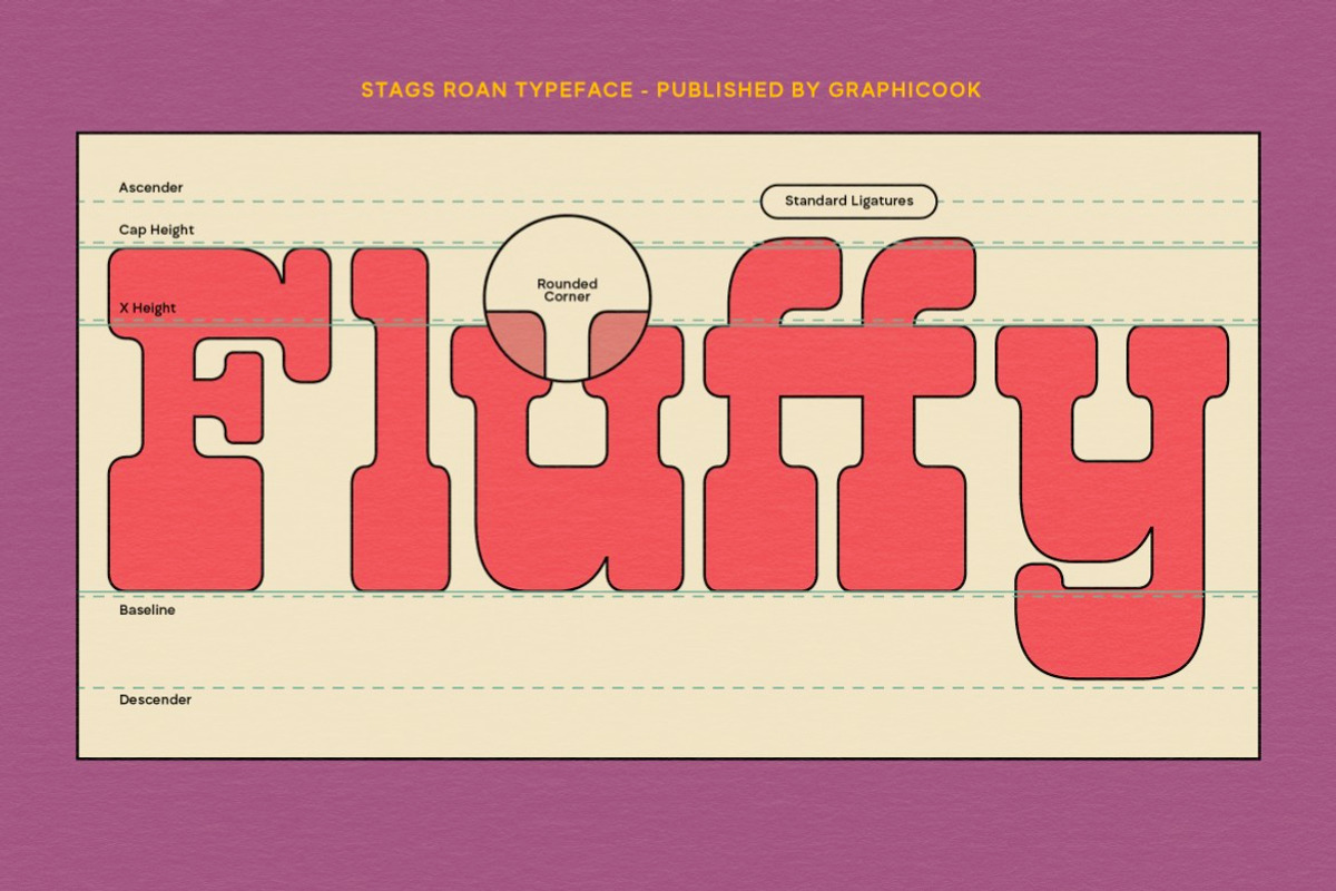 Stags Roan, a Slab Serif Font by graphicook (Photo 4 of 10)