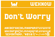 Be Happy font, a Font by weknow (Thumbnail 2 of 6)