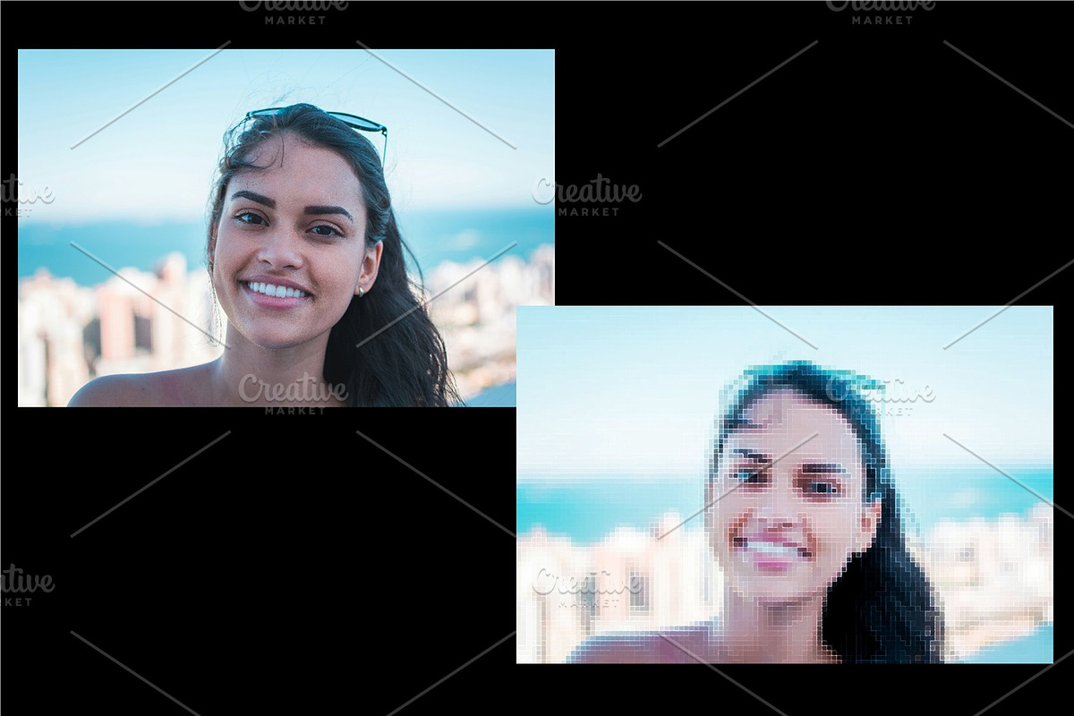 Mosaic Photo Effect, a Layer Style Add-On by alexdndz (Photo 2 of 3)