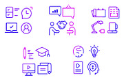 Set icons office, an Icon by Click and a Moment (Thumbnail 2 of 2)