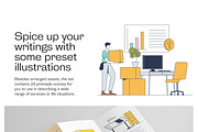 Aventine - Modular illustration set, a Healthcare Illustration by Growww (Thumbnail 3 of 4)
