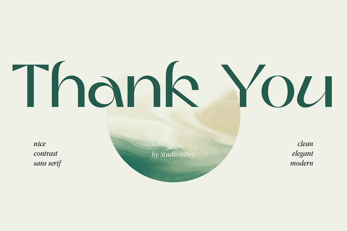 Mary June - A Modern Contrast Sans, a Sans Serif Font by StudioinBry (Photo 12 of 12)