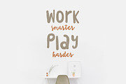 Pitter, a Script Font by vuuuds (Thumbnail 6 of 7)