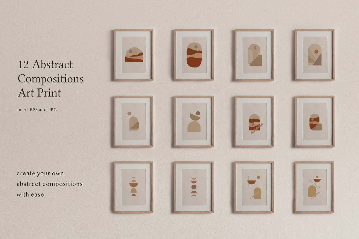 GEOTERA | Abstract Collection, a Decorative Illustration by Sans & Sons (Photo 5 of 6)