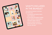 Pastel Boho Instagram Templates, a Social Media Template by SunshineStudioBoutique (Thumbnail 4 of 8)