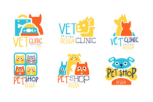 Pet Shop Original Label Design, an Animal Illustration by TopVectors