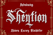 Shention Blackletter