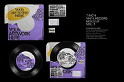 7 Inch Vinyl Record - Mockups Bundle, a Packaging Mockup by BULBFISH (Thumbnail 4 of 16)