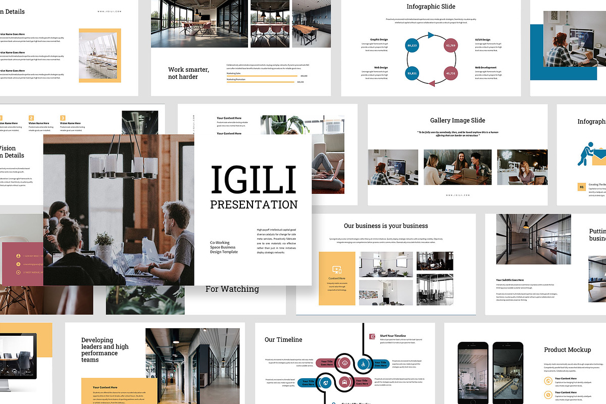 Igili : Shared Office Keynote, a Presentation Template by Punkl Camp (Photo 1 of 9)