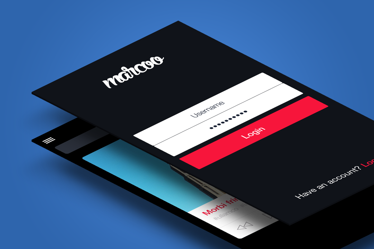 Perspective mobile app bundle mockup, an iPhone Mockup by Leschinger.cz (Photo 4 of 4)