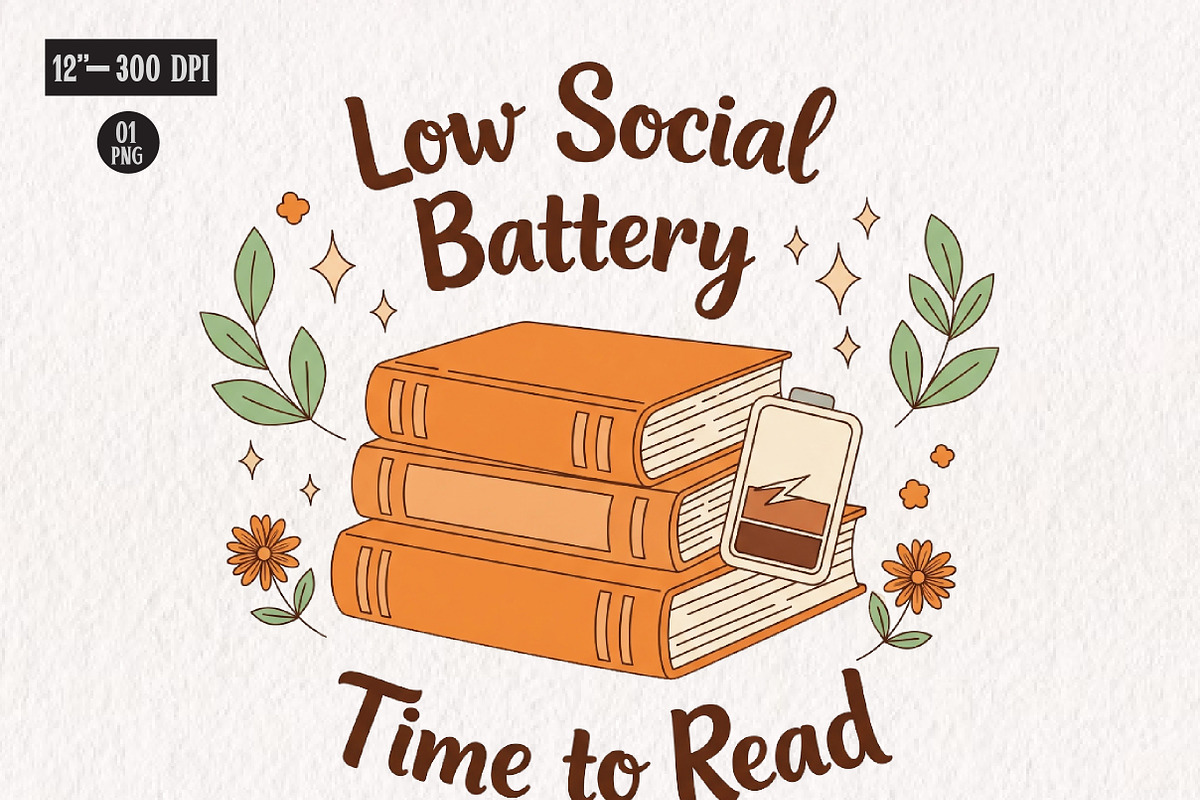 Reading Books Sublimation Bundle PNG, an Illustration by CreationArt (Photo 16 of 16)