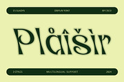 CS Gladys – Reverse Contrast Font, a Sans Serif Font by Craft Supply Co. (Thumbnail 4 of 8)