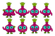Onion Mascot Cartoon Character, an Illustration by MEDZ (Thumbnail 1 of 5)