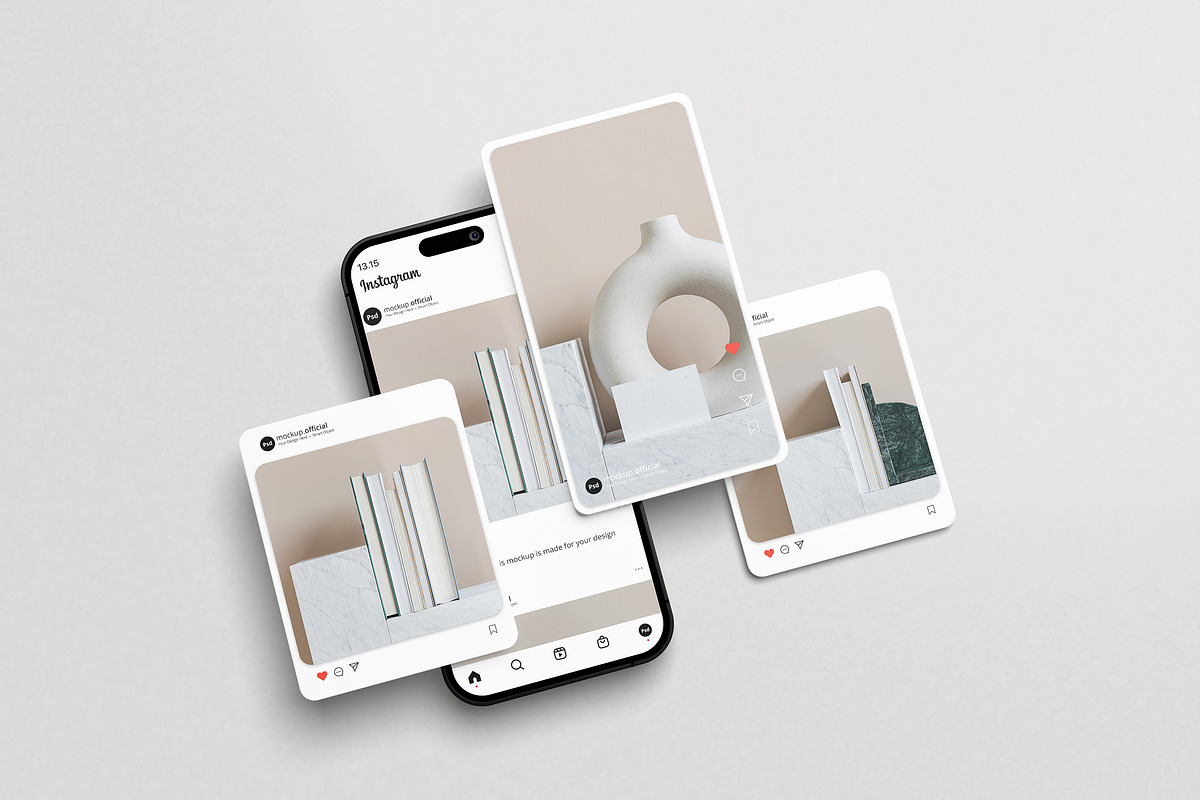 Social Media Mockup, an iPhone Mockup by Symie Design (Photo 2 of 3)