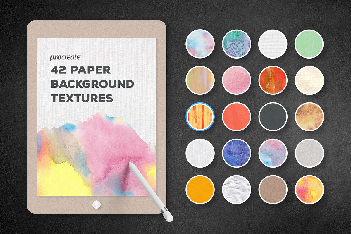 Background Textures for ProCreate, a Texture Graphic by Creative Veila (Photo 1 of 8)