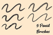 Liner Brushes For Procreate, a Brush Add-On by KJP Designs (Thumbnail 2 of 14)