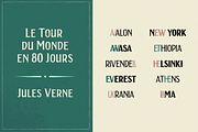 Andarillo - Display Font, a Serif Font by Franklin Veiga (Thumbnail 10 of 11)