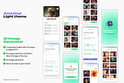 AI + Crypto wallet UI Kit, an UI Kit Template by Paula M UI Store (Thumbnail 3 of 6)