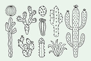Cactus collection, an Illustration by Redchocolate (Thumbnail 3 of 6)