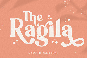 Ragila ~ Ligature Serif Font