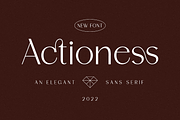Actioness - Business Font, a Sans Serif Font by RockboyStd (Thumbnail 1 of 12)