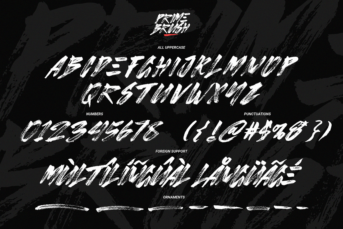 Prime Brush – Bold Dry Brush Font, a Handwritten Font by Ardana Creative (Photo 10 of 11)