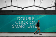Sidewalk Billboard Mockup Template, an Advertising Mockup by GearShift (Thumbnail 3 of 4)