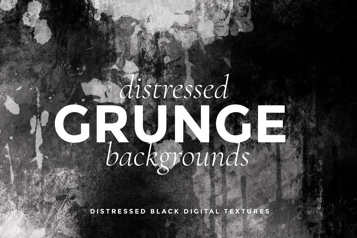 Distressed Grunge Backgrounds, a Texture Graphic by Carla Fern Designs (Photo 1 of 11)
