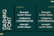 Dashing, a Sans Serif Font by twinstd (Thumbnail 4 of 11)