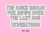 Dot Outline - Cute Polka Dot Font, a Sans Serif Font by KiddoGlyphs Studio (Thumbnail 4 of 5)