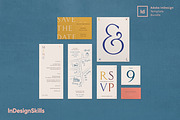 Wedding Stationery Template Kit, an Invitation Template by InDesignSkills (Thumbnail 3 of 13)