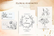 Floral Line Art Botanical Set Kit, a Decorative Illustration by Papatongartist (Thumbnail 4 of 10)