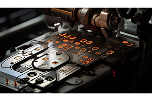 components technology numbers ai, a Technology Photo by pikepicture