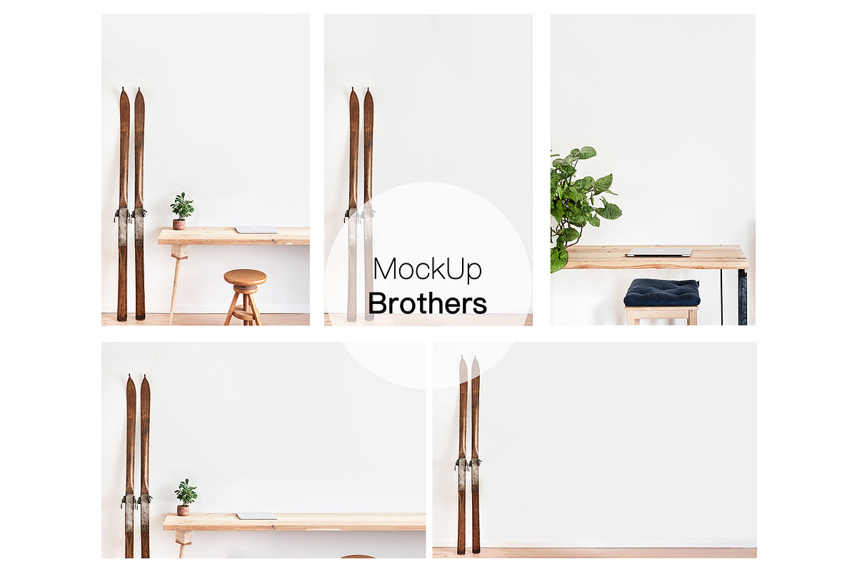 office room mockup bundle 002, a Print Template by MockUpBrothers (Photo 1 of 7)