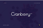 Cranberry Display Typeface, a Font by Foxtype (Thumbnail 1 of 8)