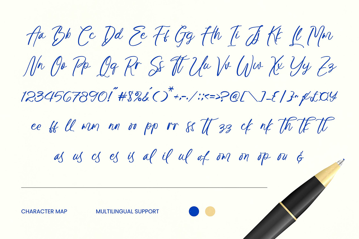Sofithanks Modern Script Font, a Script Font by stylishtype.co (Photo 9 of 10)