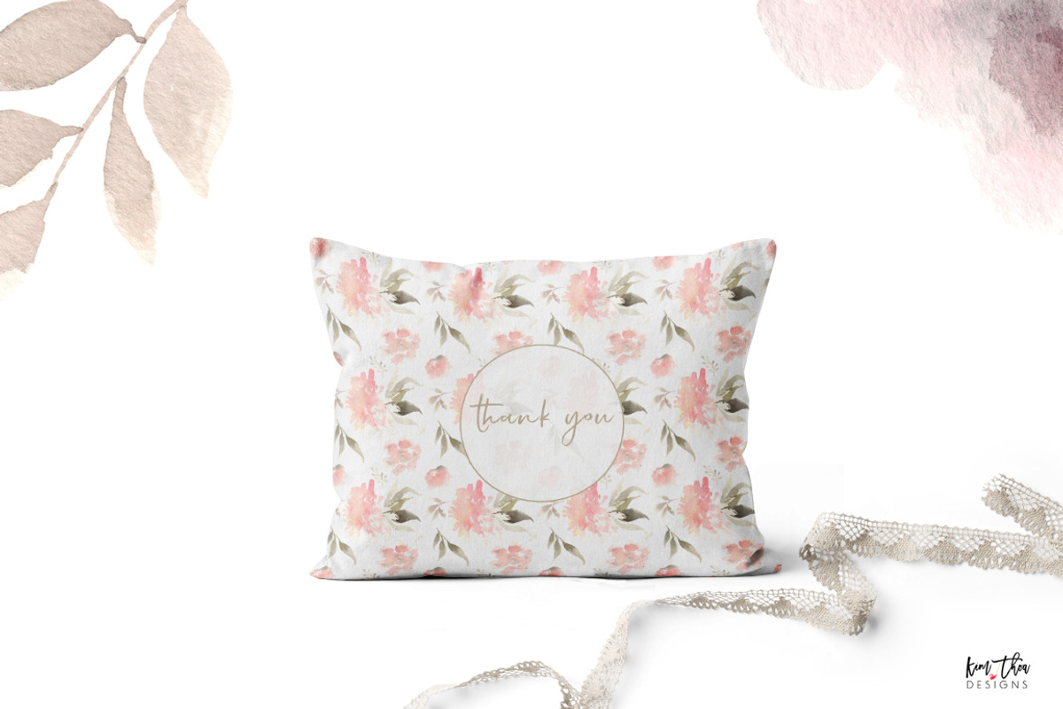Unruly Watercolor Flowers Set, an Illustration by Kim Thoa Designs (Photo 11 of 11)