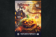 2 Halloween Flyer Template, a Flyer Template by Tarommir (Thumbnail 5 of 7)
