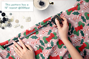 Jingle Bones Seamless Pattern, a Pattern Graphic by Rebecca Flaherty (Thumbnail 2 of 3)