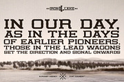 IRON LAKE FONT DUO, a Slab Serif Font by Alphabet Agency (Thumbnail 2 of 8)