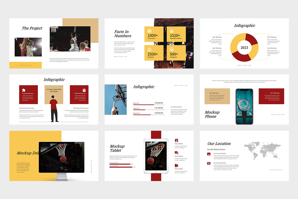 Posea : Sport Event Powerpoint, a Presentation Template by Punkl Camp (Photo 4 of 9)