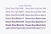 Classic Sans, a Sans Serif Font by Wiescher Design (Thumbnail 4 of 8)