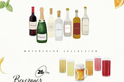 Holiday Cocktails Recipe Card Set, a Food Illustration by Sunshine Art (Thumbnail 8 of 12)