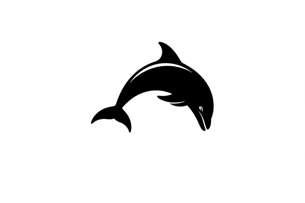 Dolphin Jumping Silhouette Vector bu, an Illustration by Designs_River (Photo 26 of 48)
