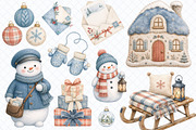 Cozy & Hygge Winter Clipart - 65 PNG, a Seasonal Illustration by Whimsy Brush Studio (Thumbnail 6 of 9)