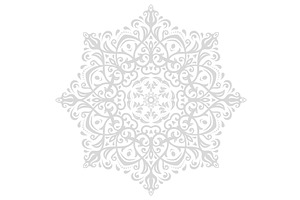 Elegant Vector Ornament in the Style, a Decorative Illustration by FineArtStudio